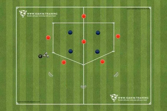 Immediate press after losing the ball to stop transition.