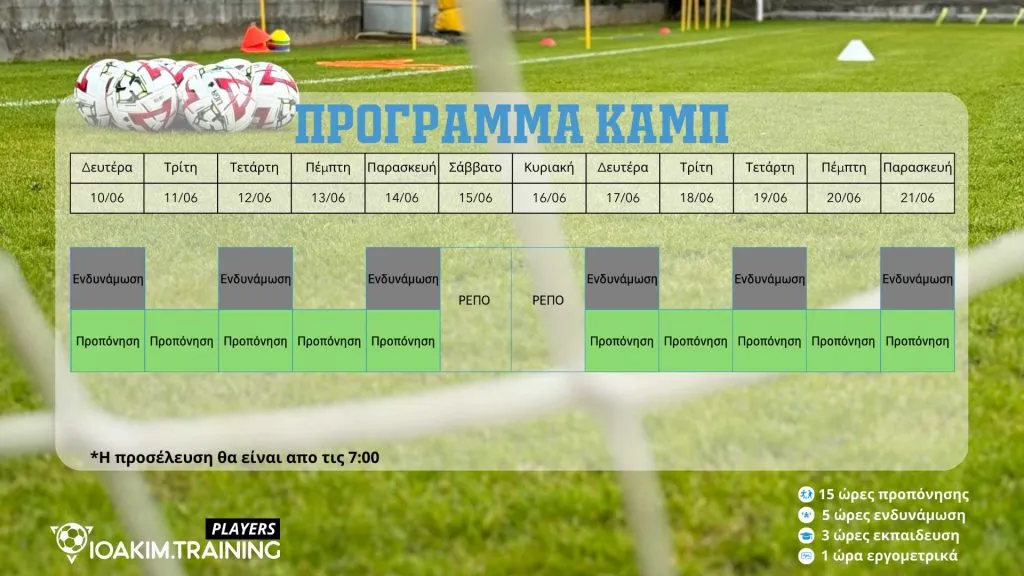 camp-program ioakim training