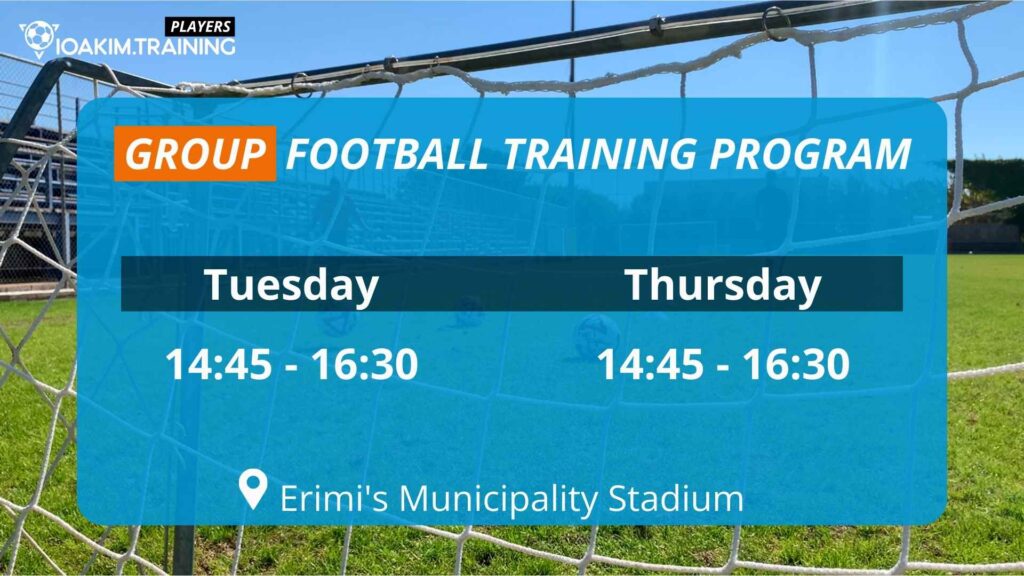 IOAKIM.TRAINING GROUP FOOTBALL TRAINING